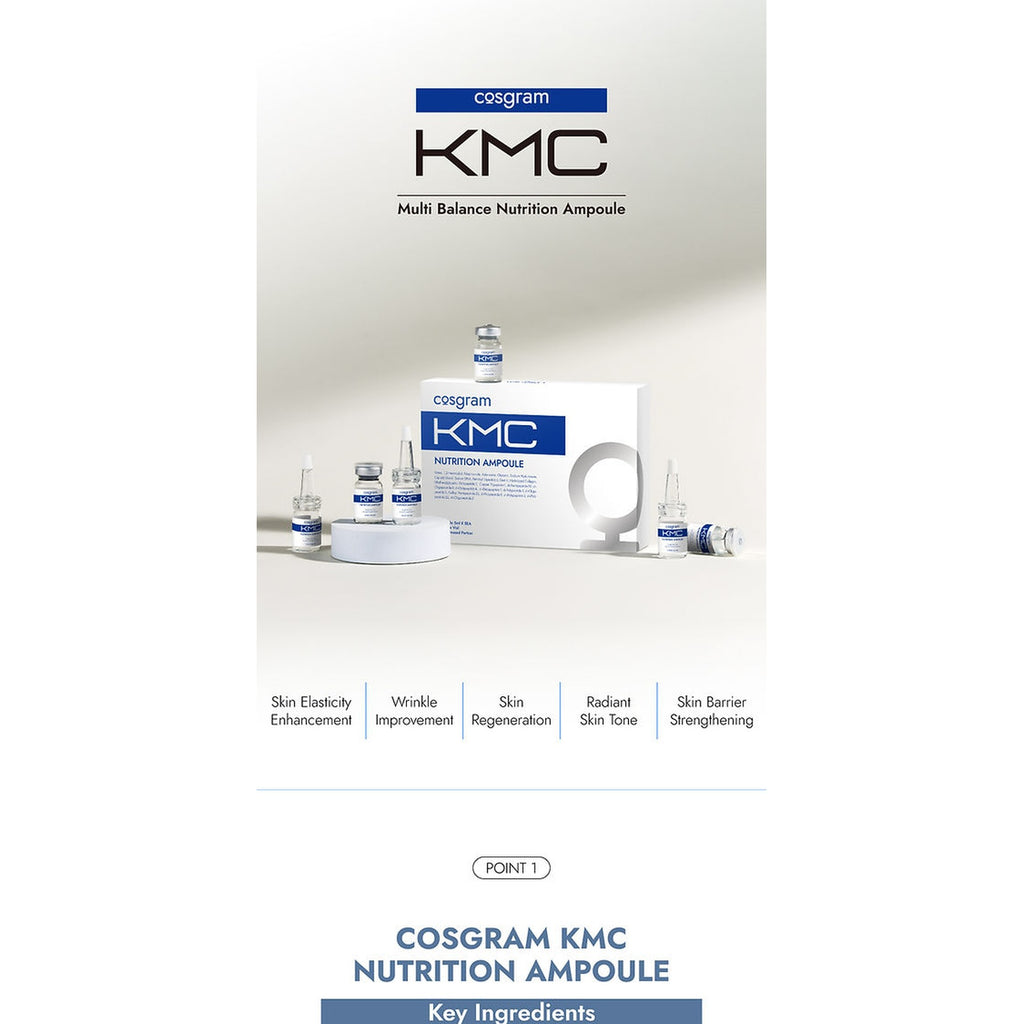 CosGram KMC Nutrition Ampoule | PDRN + Growth Factor Treatment