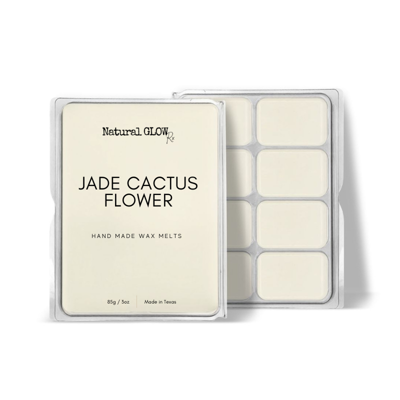 Jade Cactus Flower Soy Wax Melts – Handcrafted Home Fragrance