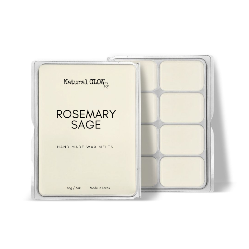 Rosemary Sage Soy Wax Melts – Handcrafted Home Fragrance