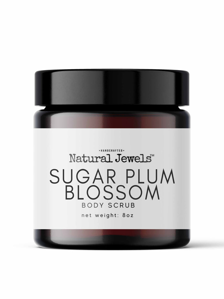 Sugar Plum Blossom Body Scrub – Limited Edition 8 oz Jar