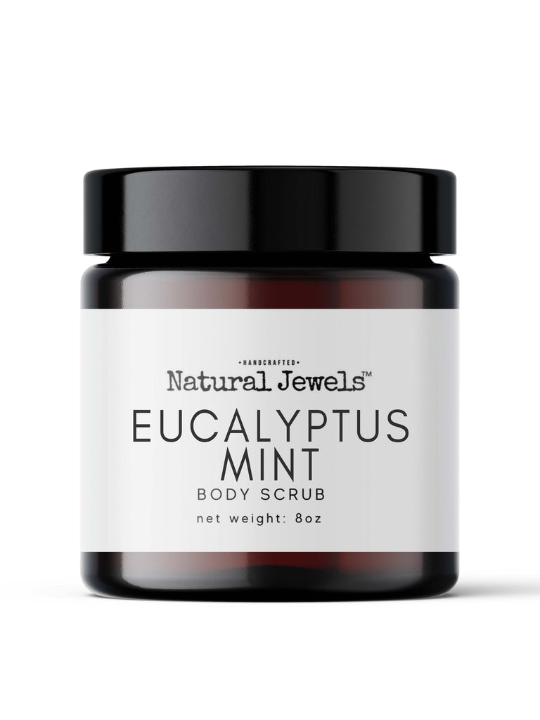 Eucalyptus Mint Body Scrub – Signature Collection, 8 oz