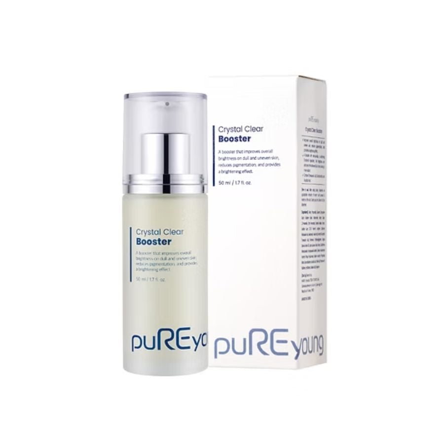 PureYoung Crystal Clear Booster – Brightening & Pigment-Correcting Serum