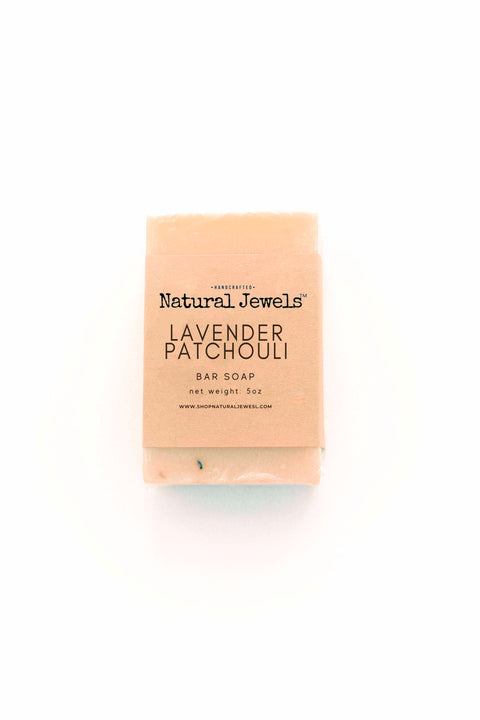 Lavender Patchouli Handcrafted Soap Bar